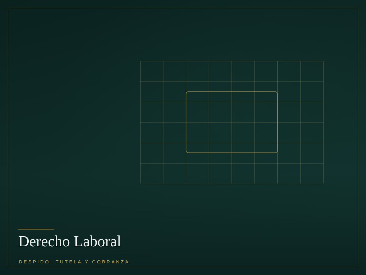 Marca grafica del area de derecho laboral